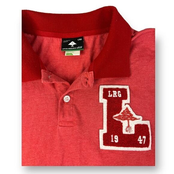 LRG Polo Top Size Extra Large - Picture 2 of 6
